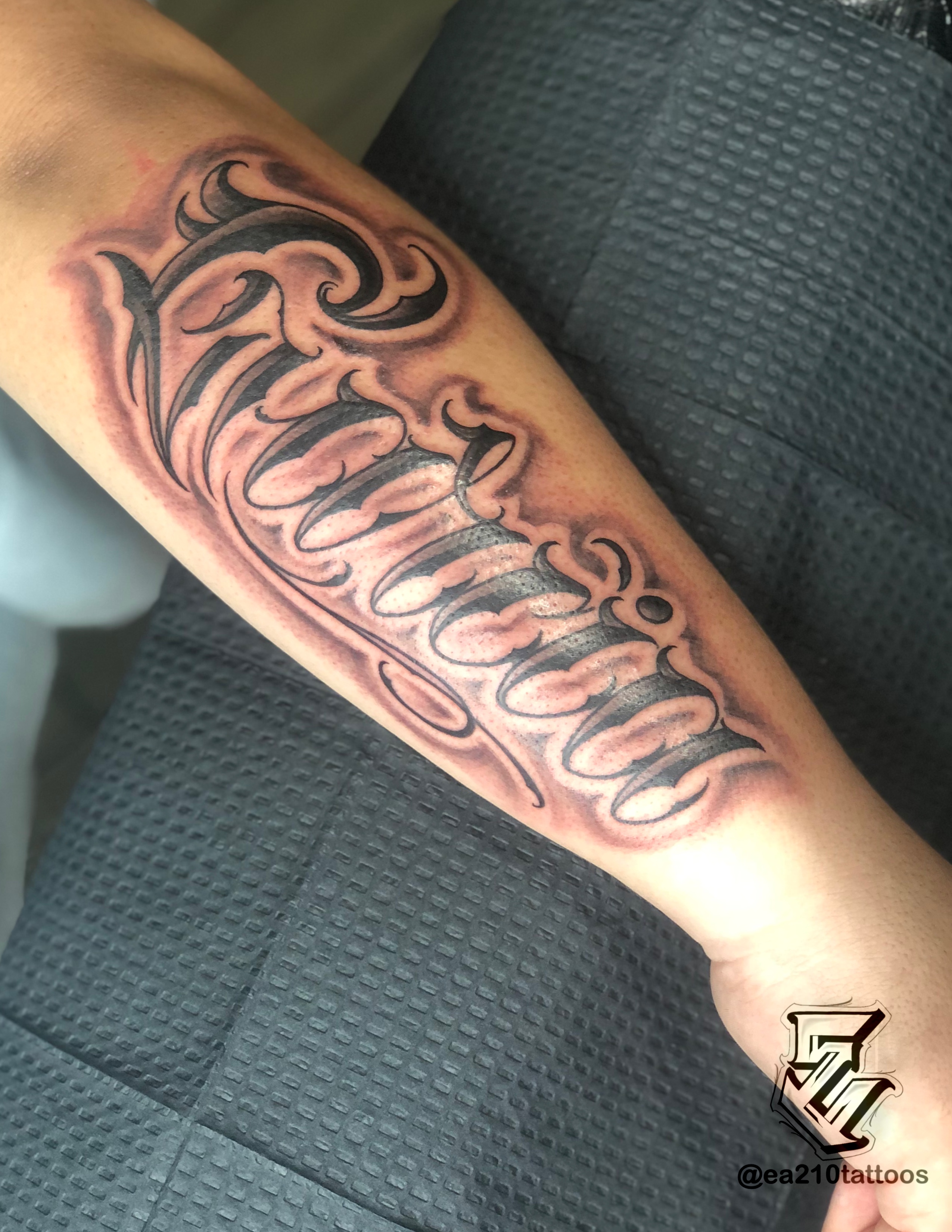 Tattoo sample
